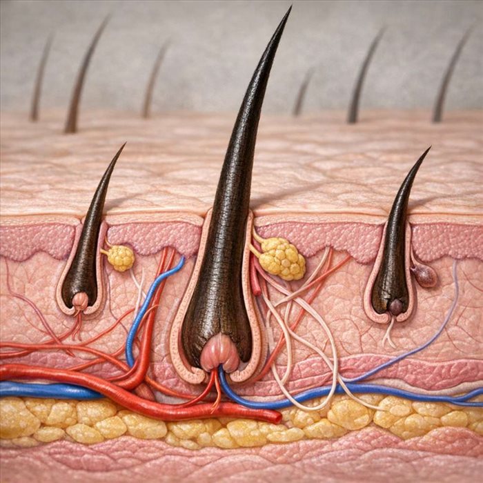 Comment se forme le follicule pileux ? Guide complet et clair