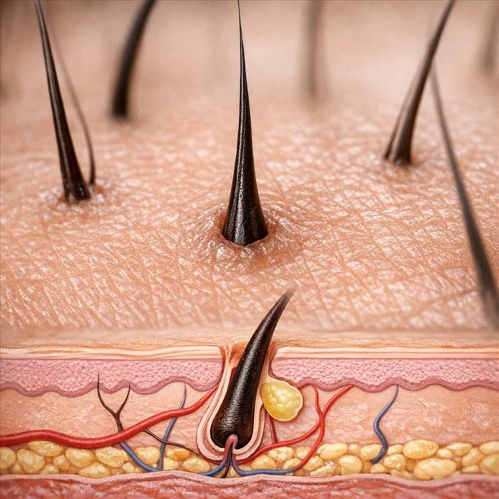 Pourquoi avons-nous des poils et comment poussent-ils ? Comprendre