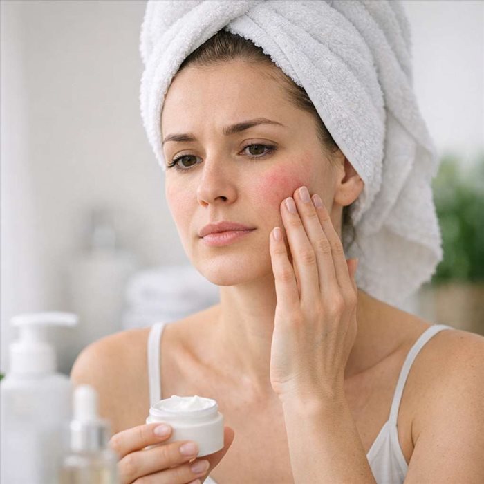 Peau sensible chez la femme : soins et routine anti-irritations