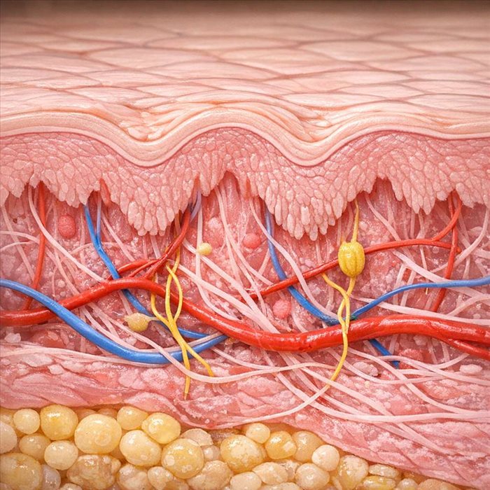 Derme papillaire : rôle, structure et importance pour la peau