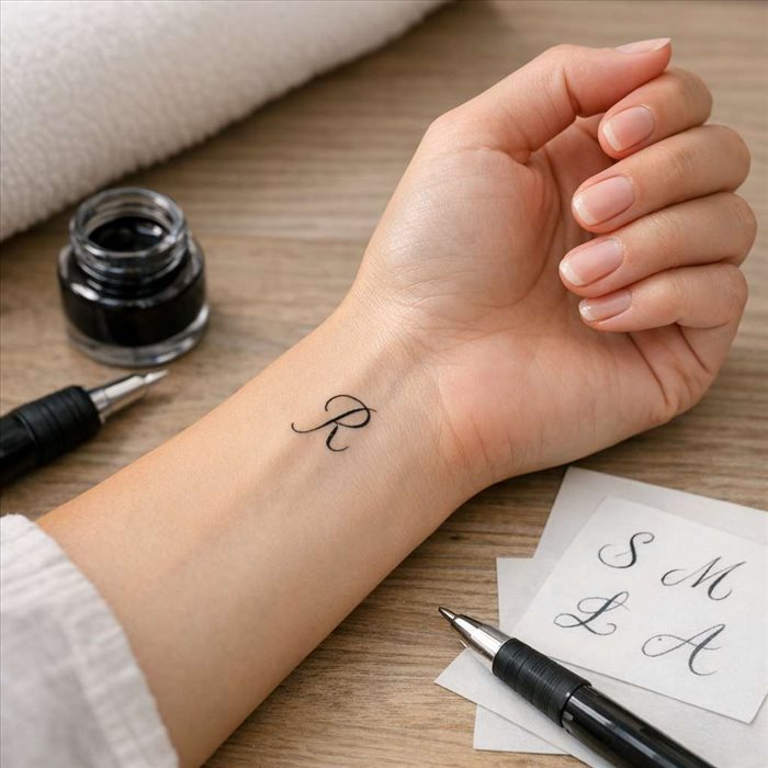 Tatouage lettre poignet : quel style choisir ?