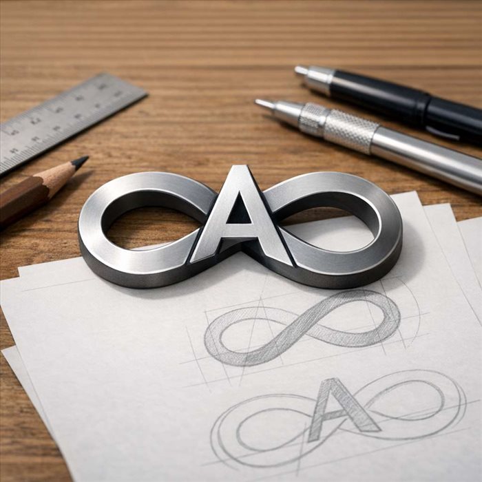 Intégrer une lettre dans un symbole infini : guide et idées