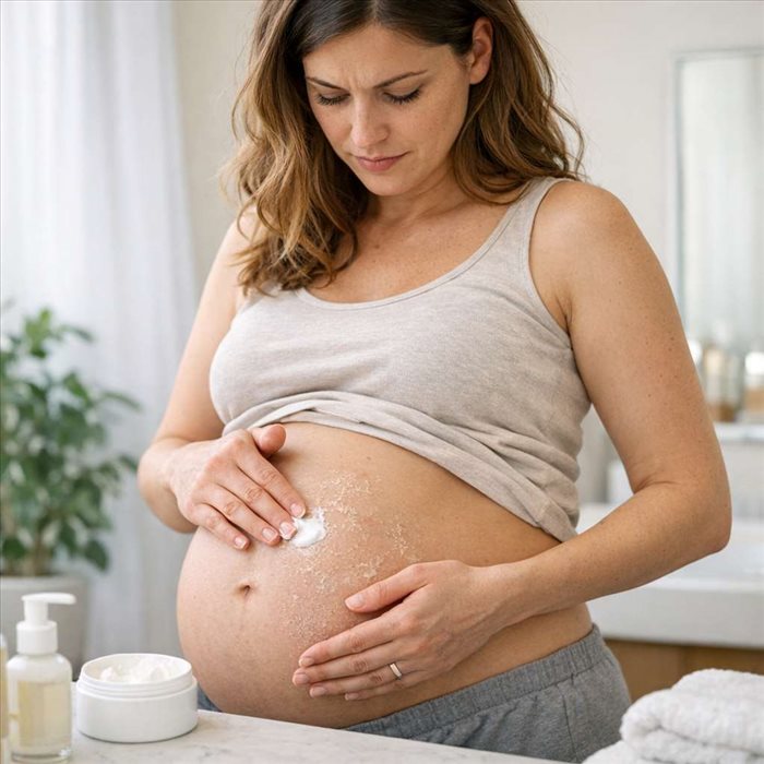 Peau sèche pendant la grossesse : causes, soins et conseils